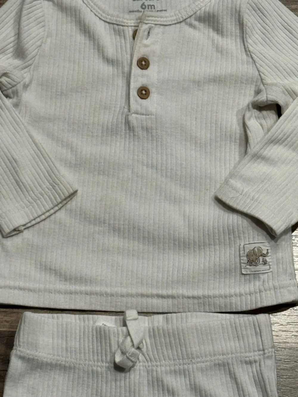Carter's White Pajama Set